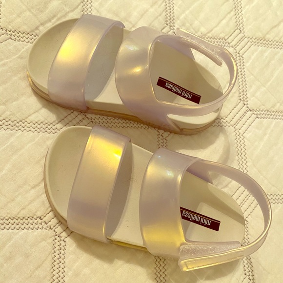 Toddler Mini Melissa Strap Sandals Size 7 - Picture 1 of 3